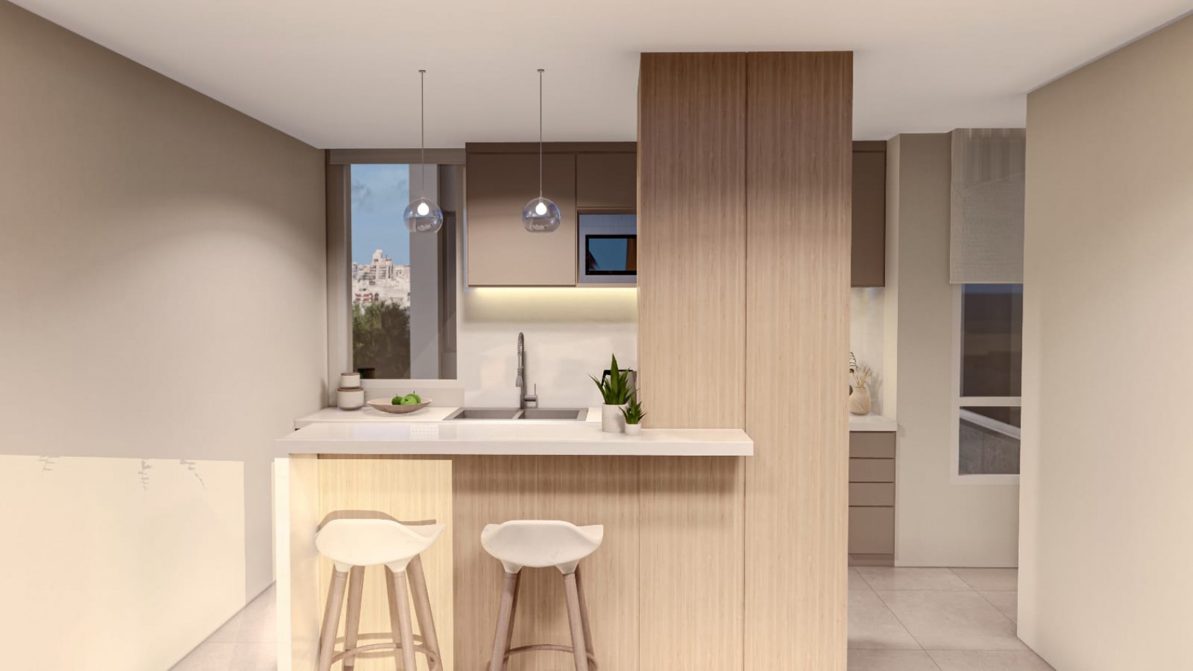 DEPARTAMENTO EN POZO  BONJO 11 2 AMB  CONTRAFRENTE COCHERA  PERLA NORTE MARZO 2027