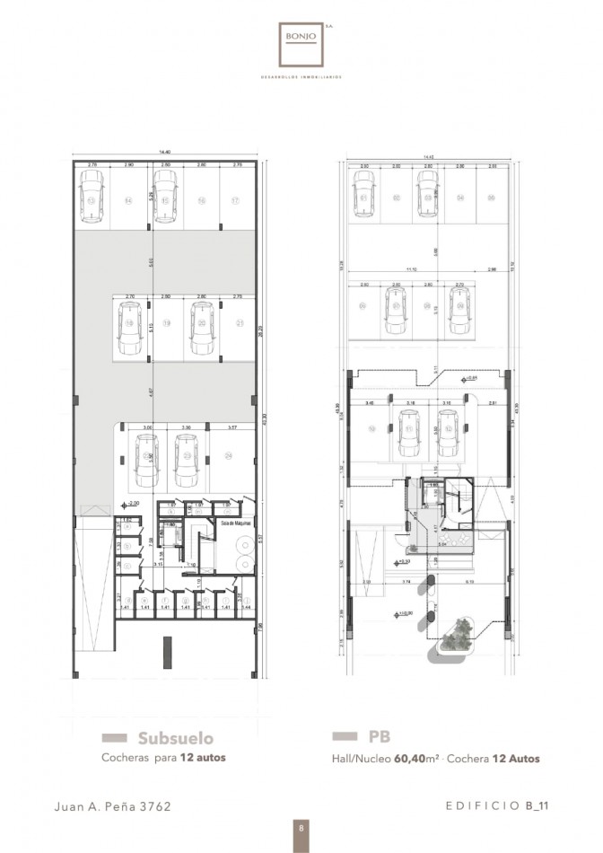 DEPARTAMENTO EN POZO  BONJO 11 2 AMB  CONTRAFRENTE COCHERA  PERLA NORTE MARZO 2027
