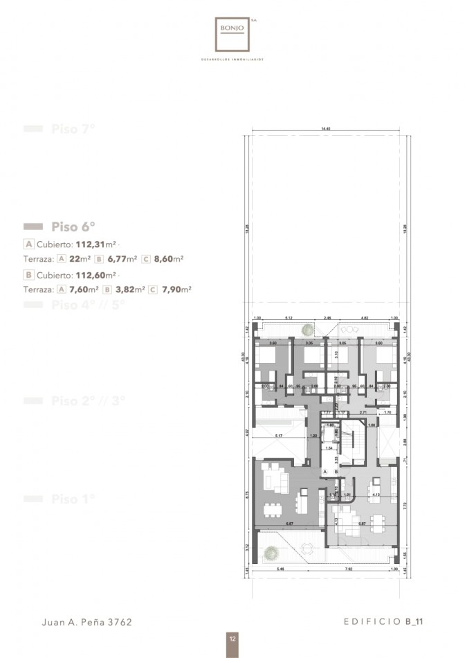 DEPARTAMENTO EN POZO  BONJO 11 2 AMB  CONTRAFRENTE COCHERA  PERLA NORTE MARZO 2027