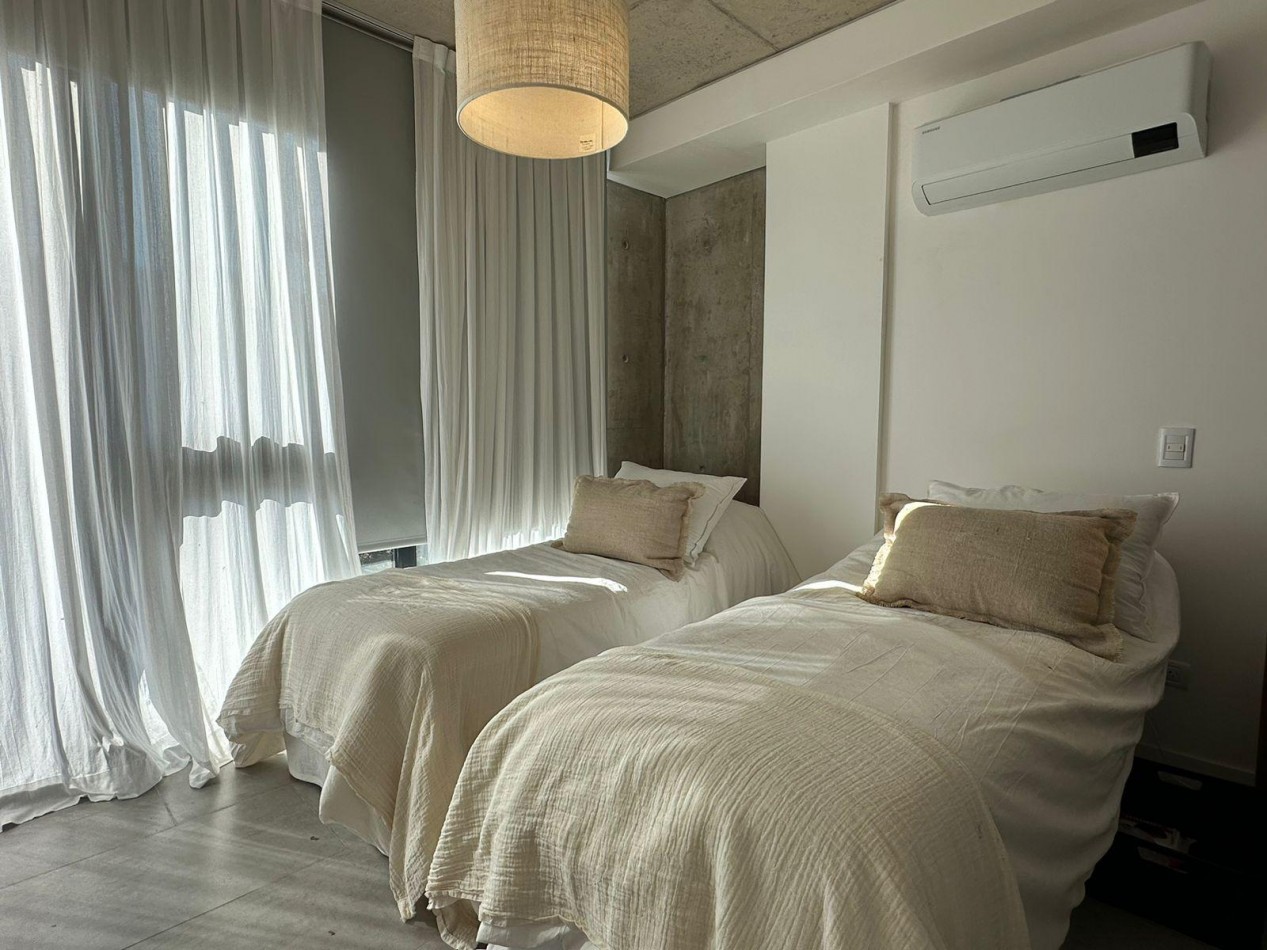 DEPARTAMENTO POSITIVE TOWER III Y IV PINAMAR 3 AMB FRENTE COCHERA CUBIERTA 