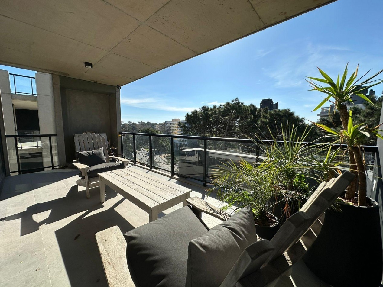 DEPARTAMENTO POSITIVE TOWER III Y IV PINAMAR 3 AMB FRENTE COCHERA CUBIERTA 