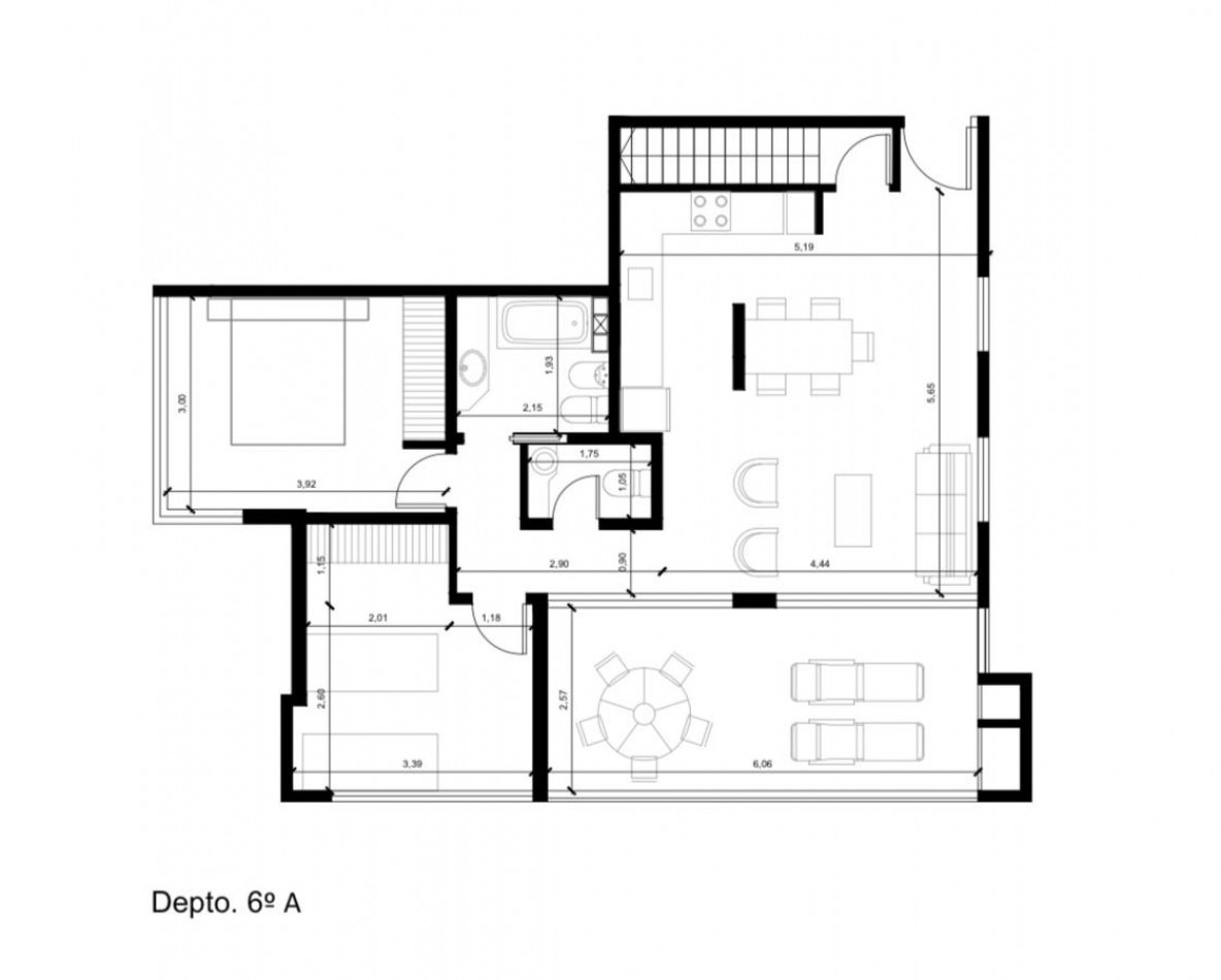 DEPARTAMENTO POSITIVE TOWER III Y IV PINAMAR 3 AMB FRENTE COCHERA CUBIERTA 