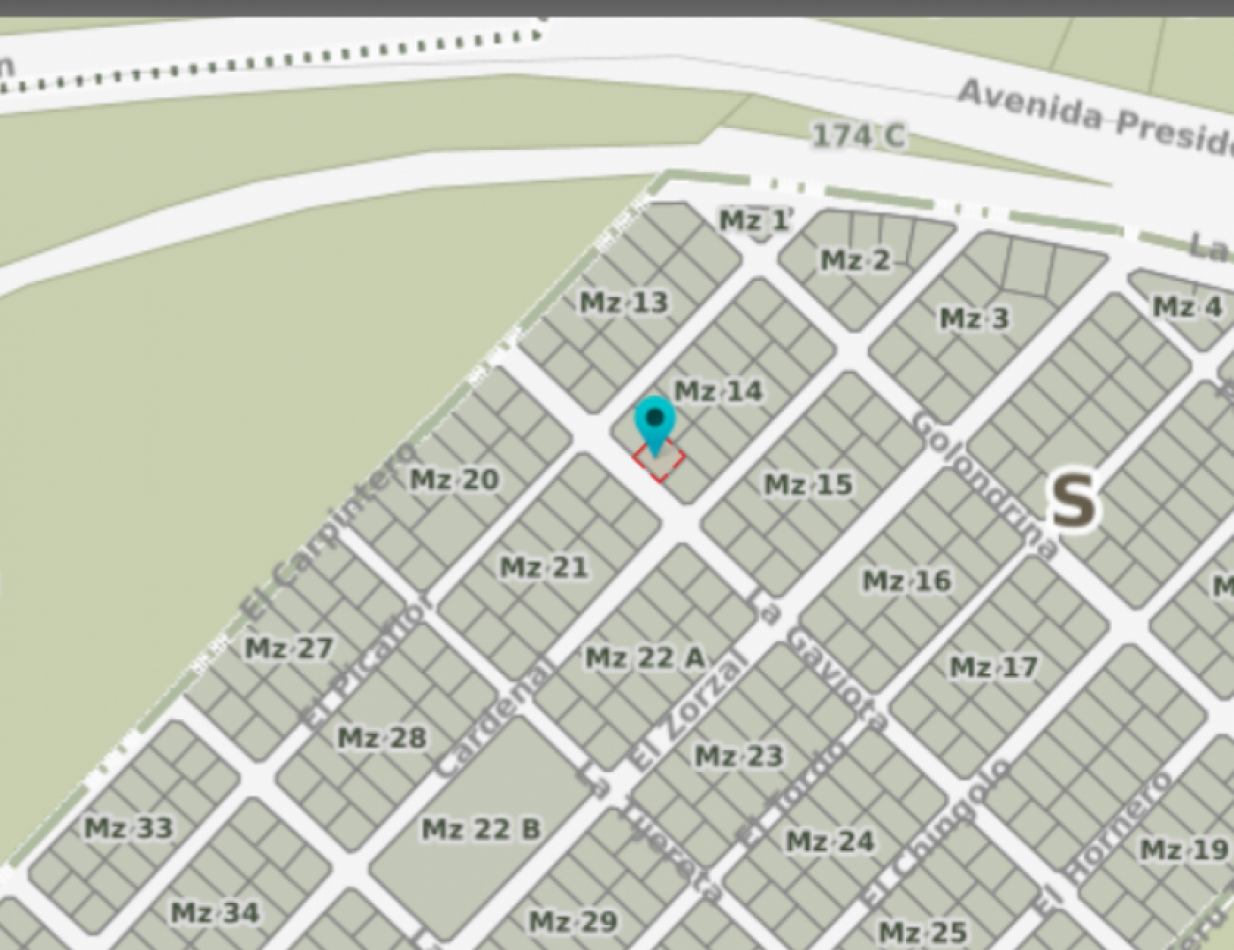 LOTE 625M2  BARRIO COLINALEGRE RUTA 88 KM 9 Y MEDIO 