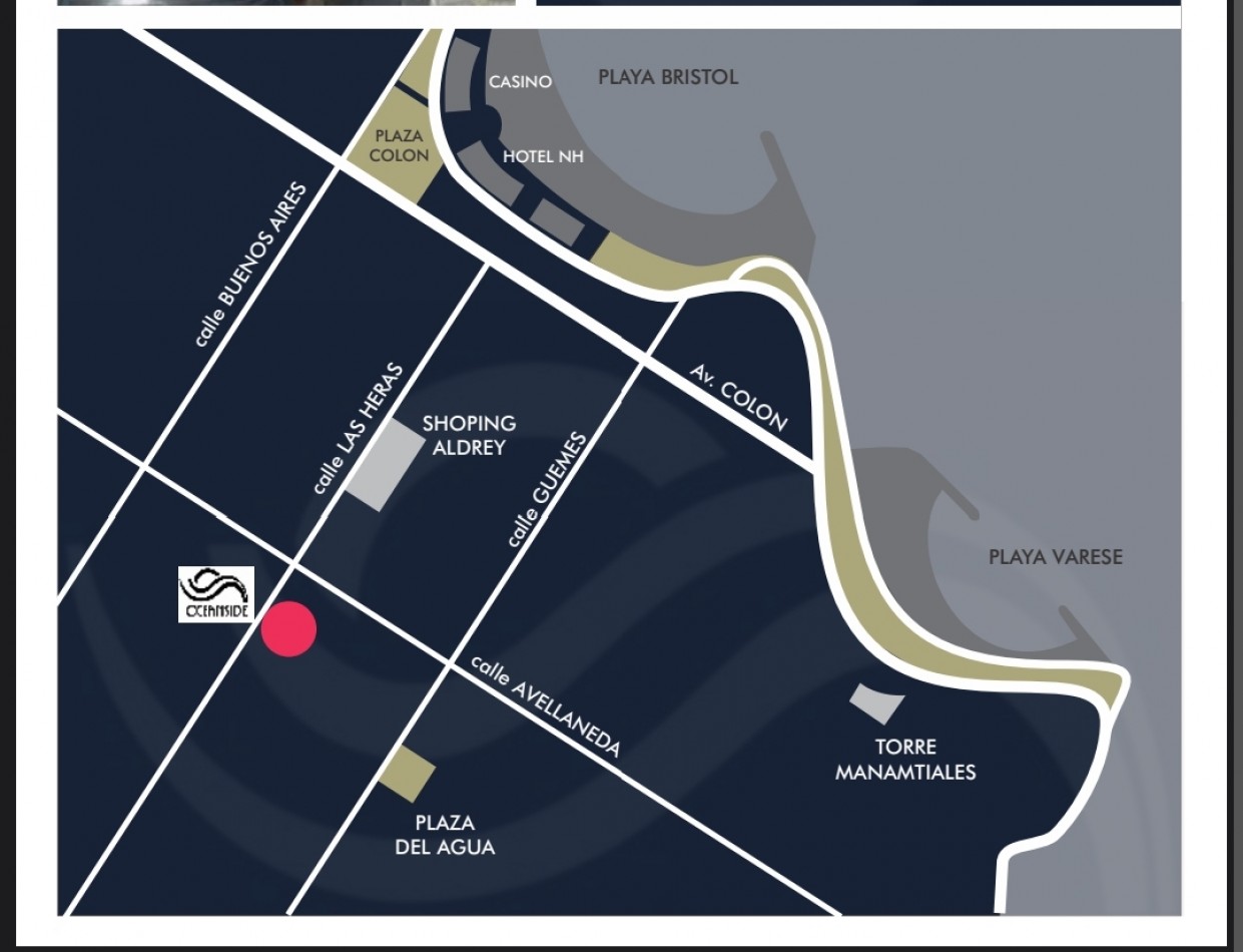 DEPARTAMENTO EN POZO 2 AMBIENTES OCEANSIDE IX LAS HERAS ZONA GUEMES AL FRENTE COCHERA JULIO 2028