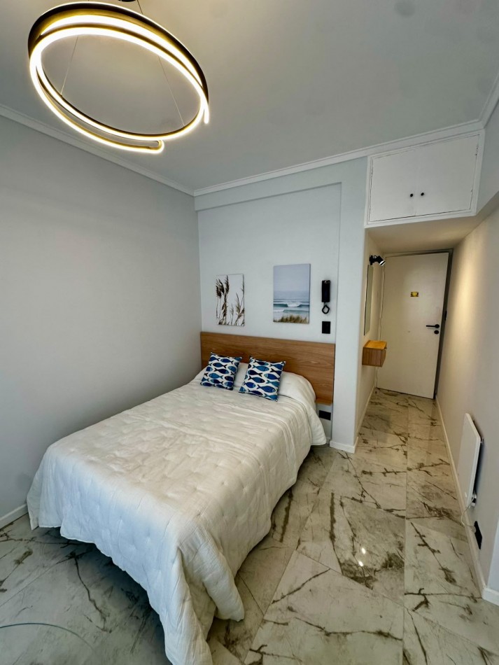 DEPARTAMENTO 1 AMBIENTE LATERAL BALCON FRANCES VISTA AL MAR RECICLADO ZONA LAS TOSCAS
