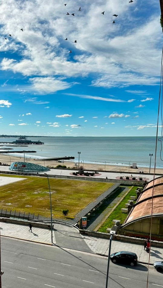 DEPARTAMENTO 1 AMBIENTE LATERAL BALCON FRANCES VISTA AL MAR RECICLADO ZONA LAS TOSCAS
