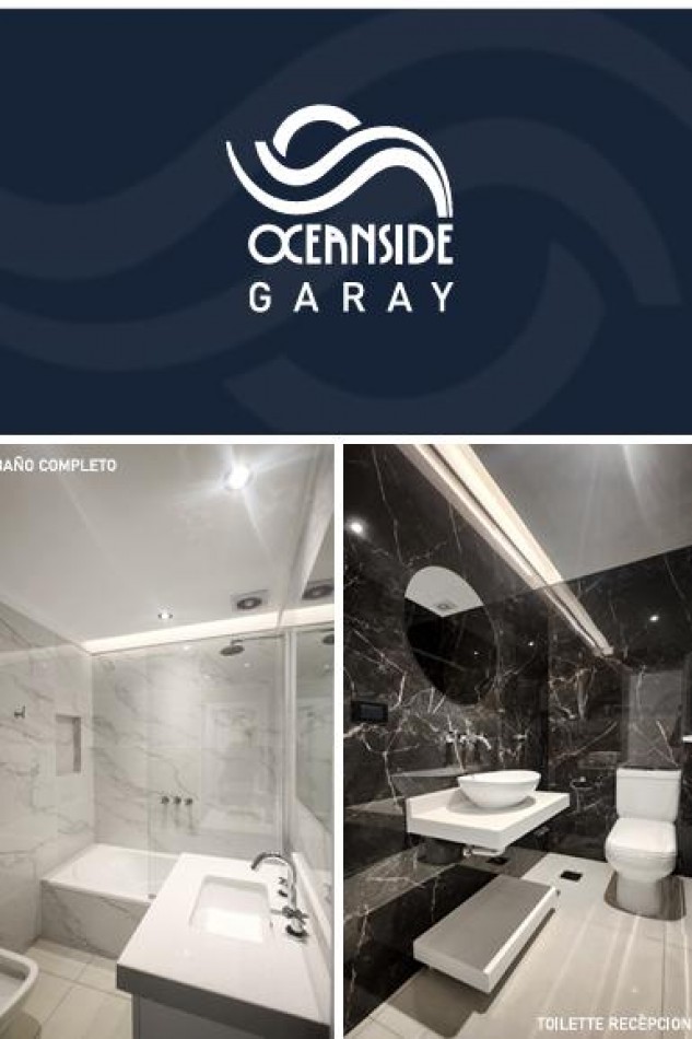OCEANSIDE X GARAY DEPARTAMENTO EN POZO 2 AMBIENTES FRENTE PISO 5° COCHERA OCTUBRE 2028