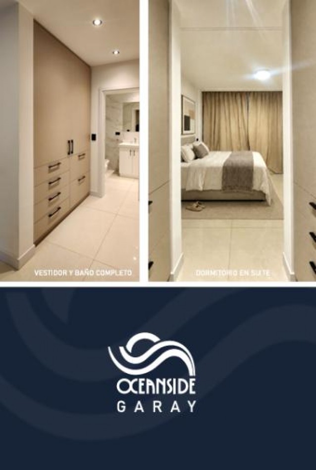 OCEANSIDE X GARAY DEPARTAMENTO EN POZO 2 AMBIENTES FRENTE PISO 5° COCHERA OCTUBRE 2028