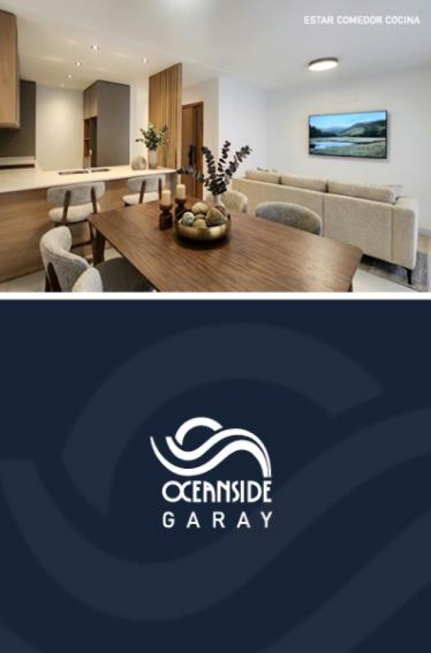 OCEANSIDE X GARAY DEPARTAMENTO EN POZO 2 AMBIENTES FRENTE PISO 5° COCHERA OCTUBRE 2028