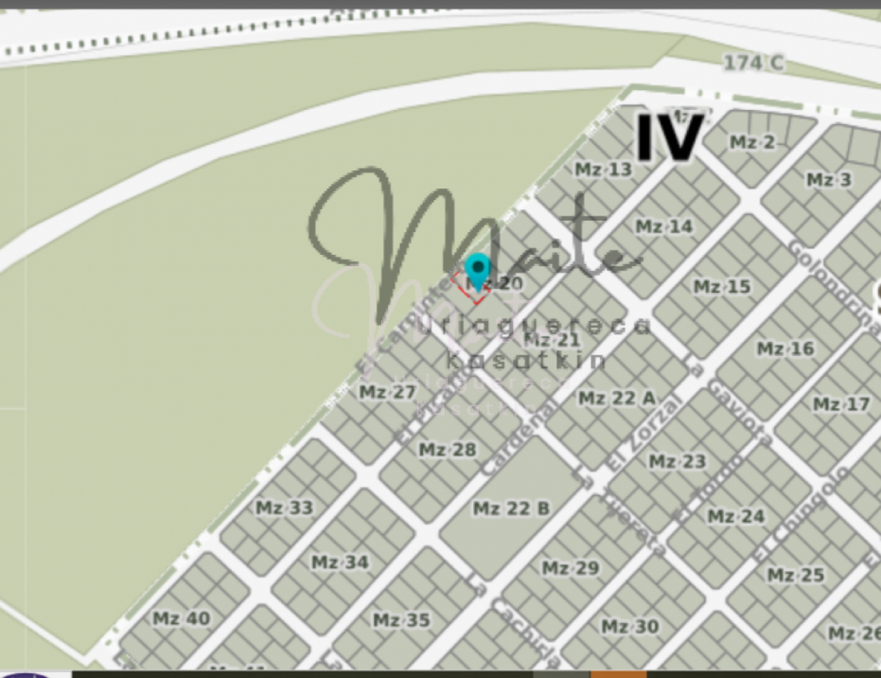 LOTE 740M2  BARRIO COLINALEGRE RUTA 88 KM 9 Y MEDIO 
