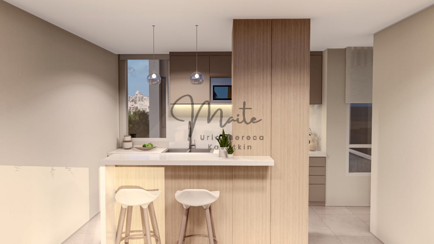 DEPARTAMENTO EN POZO  BONJO 11 2 AMB  CONTRAFRENTE COCHERA  PERLA NORTE MARZO 2027