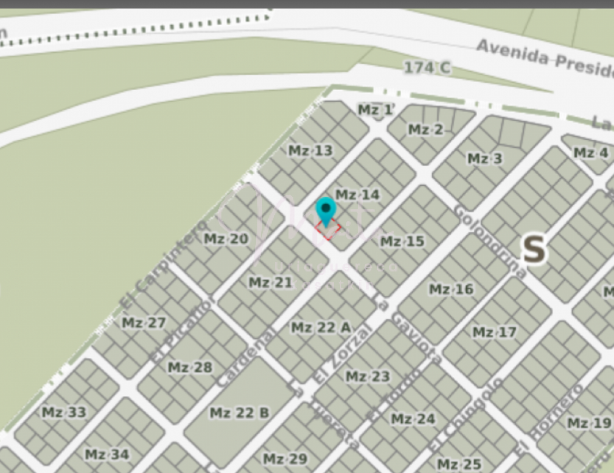 LOTE 625M2  BARRIO COLINALEGRE RUTA 88 KM 9 Y MEDIO 