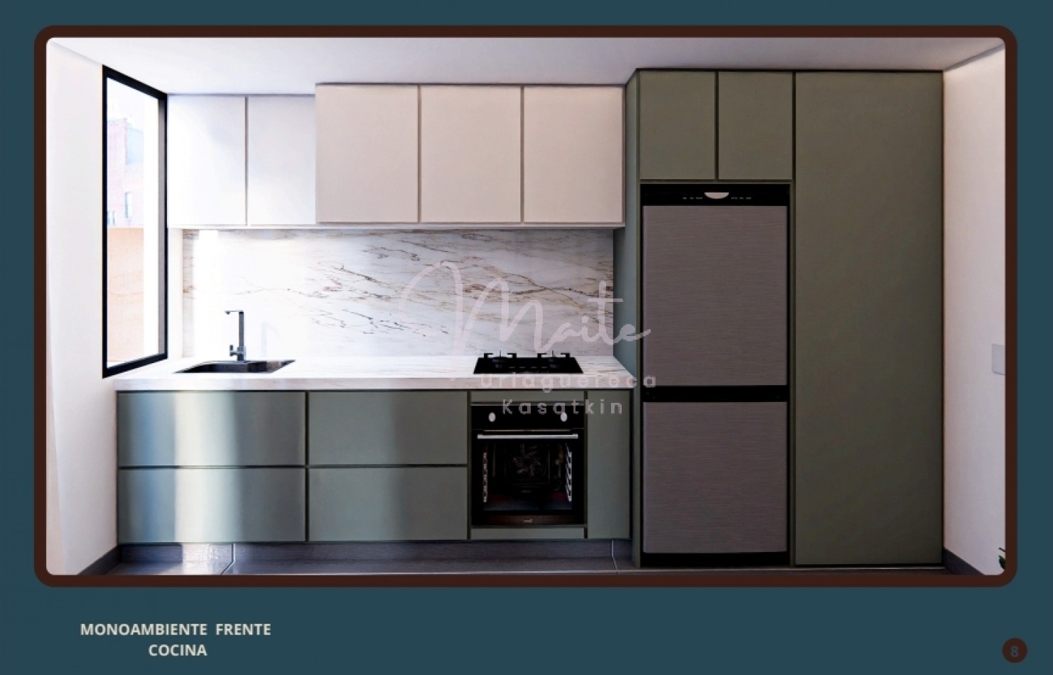DEPARTAMENTO EN POZO 1 AMBIENTE ALMA 1 FRENTE CON BALCON PLAZA MITRE 2027DICIEMBRE