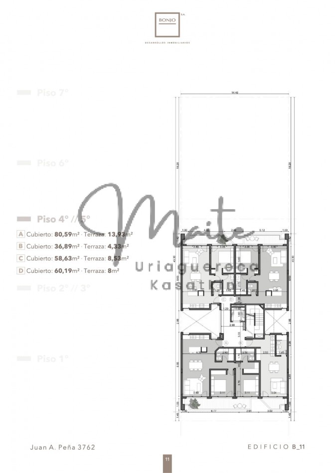 DEPARTAMENTO EN POZO  BONJO 11 2 AMB  CONTRAFRENTE COCHERA  PERLA NORTE MARZO 2027