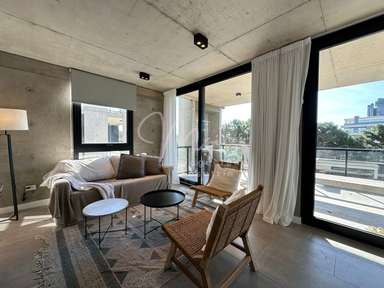 DEPARTAMENTO POSITIVE TOWER III Y IV PINAMAR 3 AMB FRENTE COCHERA CUBIERTA 