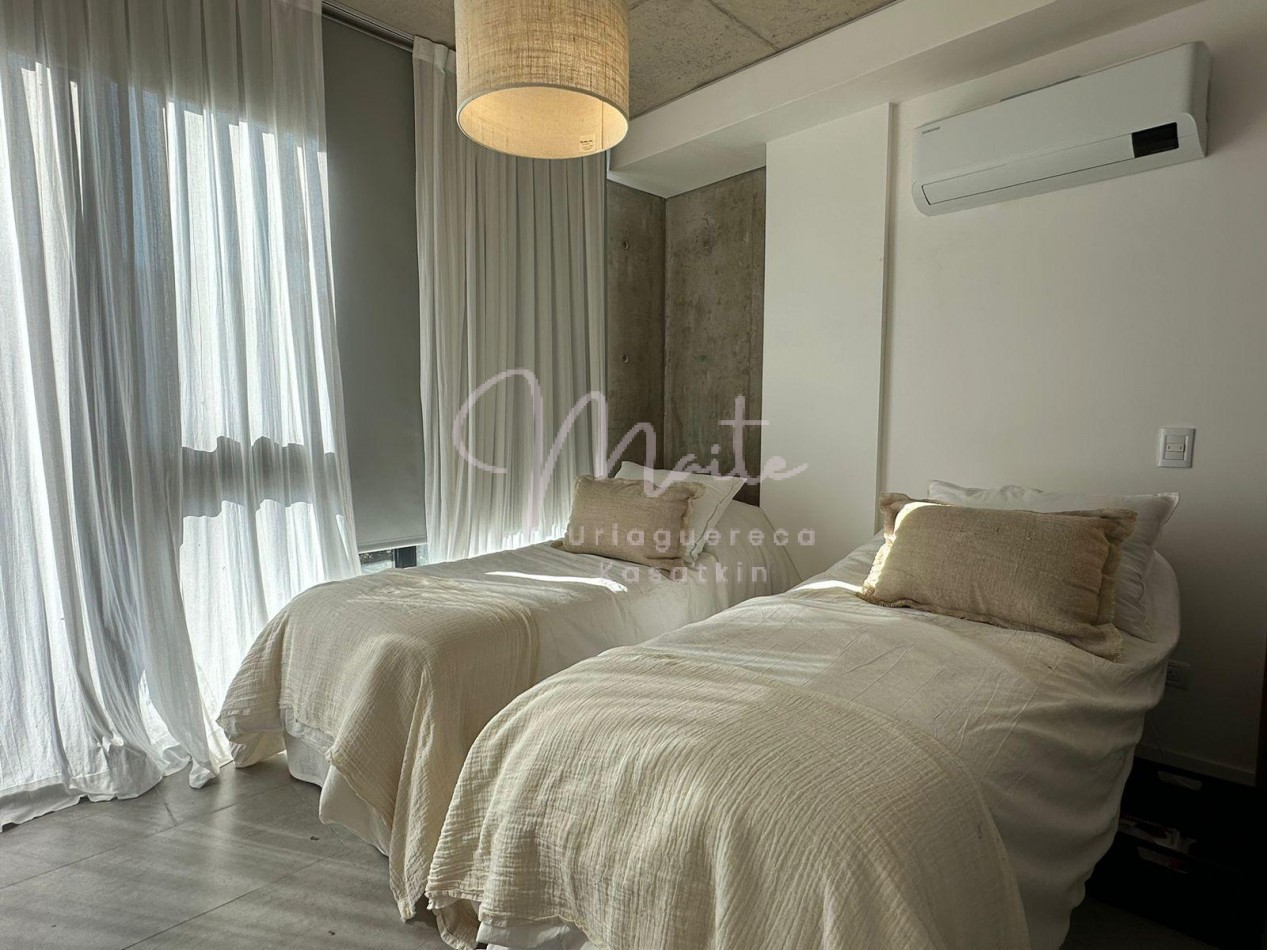 DEPARTAMENTO POSITIVE TOWER III Y IV PINAMAR 3 AMB FRENTE COCHERA CUBIERTA 