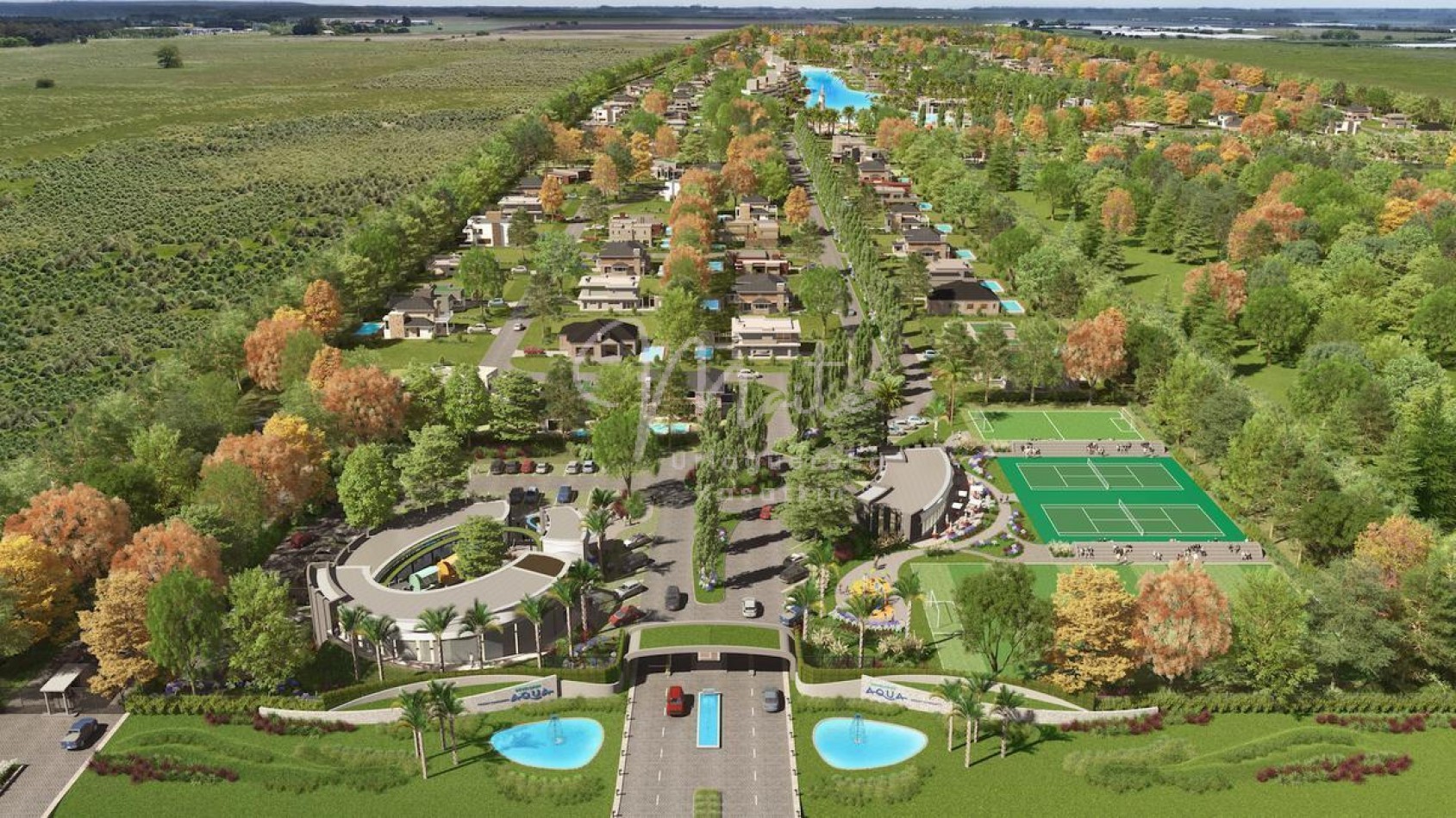 VENTA LOTE BARRIO PRIVADO DEVELOPER AQUA LOTE 124 625M SECTOR LAGUNA