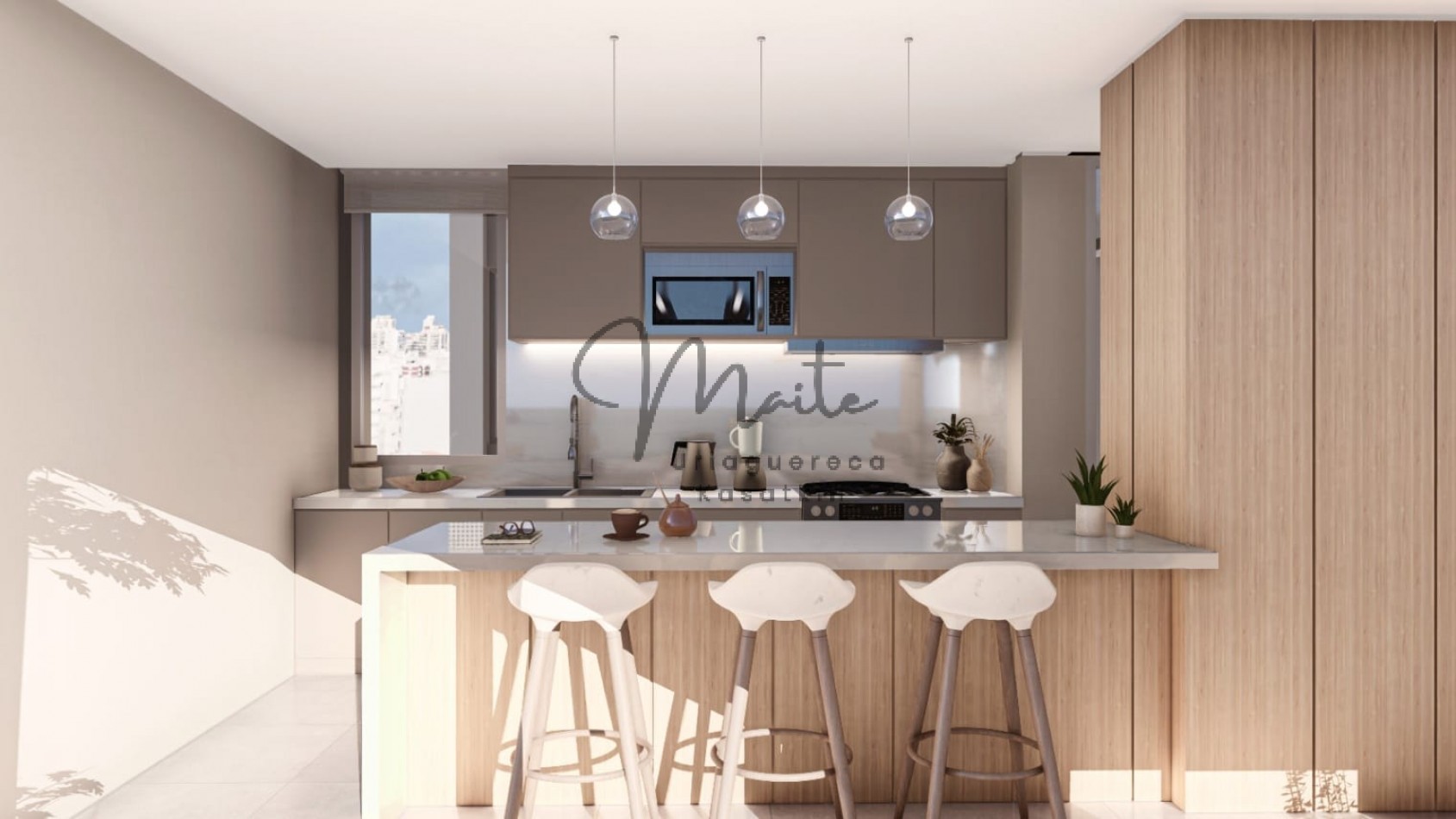 DEPARTAMENTO EN POZO  BONJO 11 2 AMB  CONTRAFRENTE COCHERA  PERLA NORTE MARZO 2027