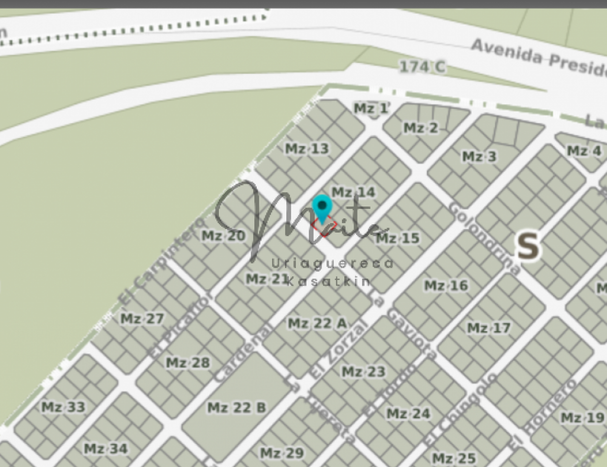 LOTE 625M2  BARRIO COLINALEGRE RUTA 88 KM 9 Y MEDIO 