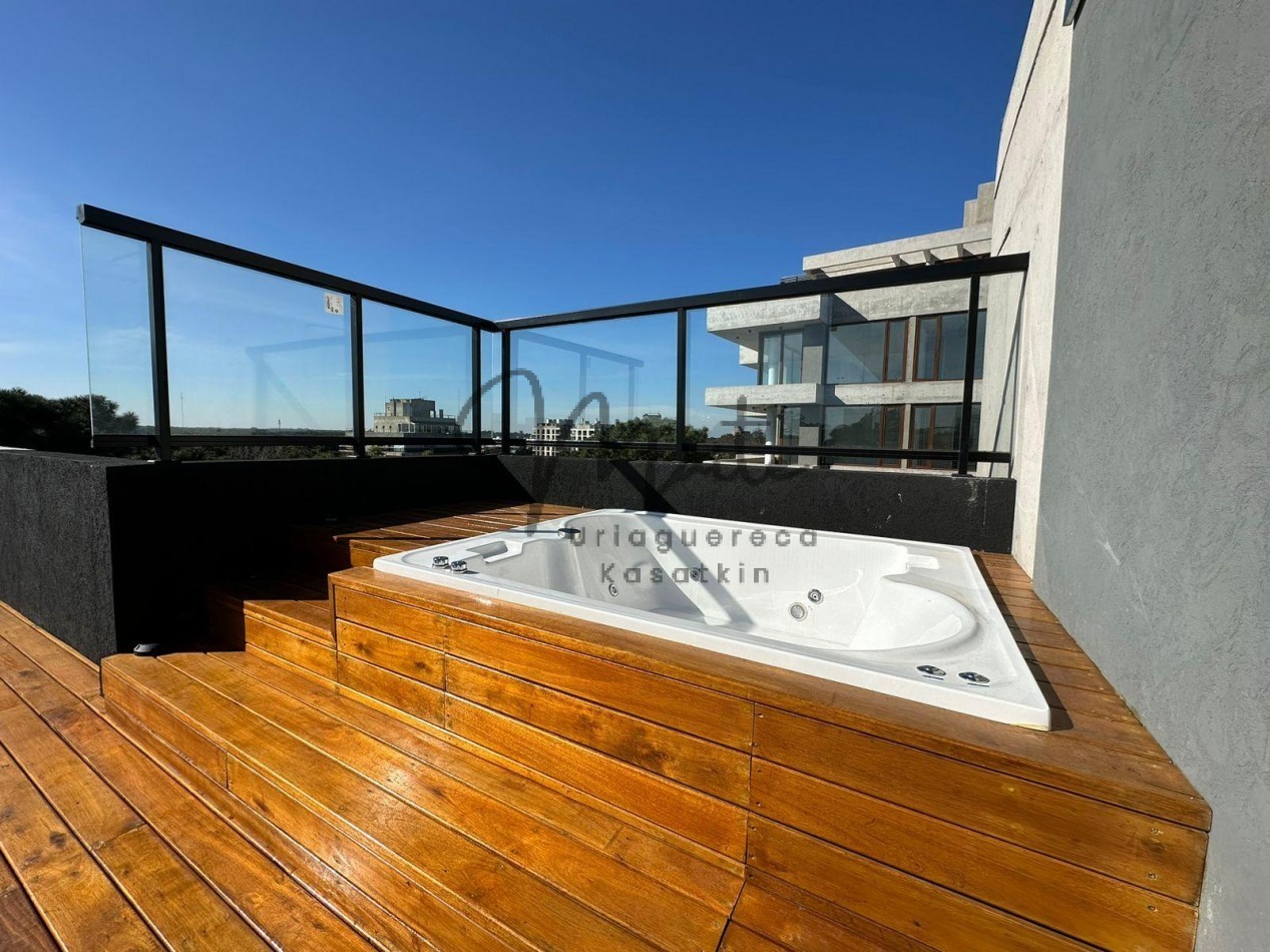 DEPARTAMENTO 3 AMBIENTES POSITIVE TOWER III Y IV PINAMAR FRENTE COCHERA CUBIERTA 