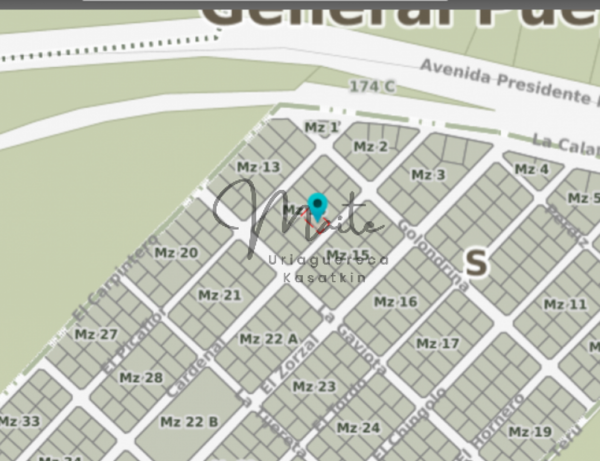 LOTE 740M2  BARRIO COLINALEGRE RUTA 88 KM 9 Y MEDIO 