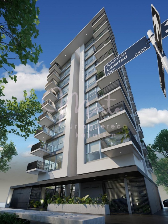 DEPARTAMENTO 2 AMBIENTES A ESTRENAR  AL FRENTE CON BALCON LA PERLA 