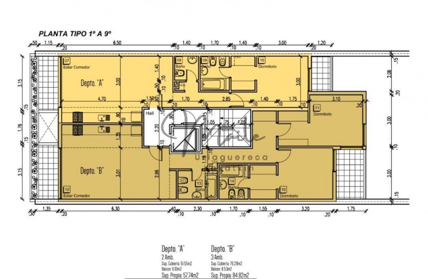 DEPARTAMENTO EN POZO  WESTON PLAZA 2 AMB PLAZA MITRE FRENTE DIC 2027