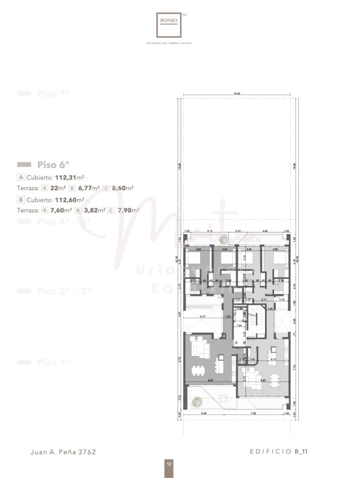 DEPARTAMENTO EN POZO  BONJO 11 2 AMB  CONTRAFRENTE COCHERA  PERLA NORTE MARZO 2027