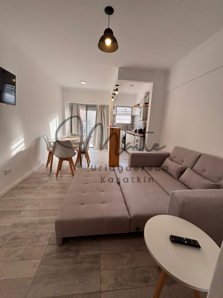 ALQUILER 24 M MONOAMBIENTE AMOBLADO Y EQUIPADO ZONA ALDREY 