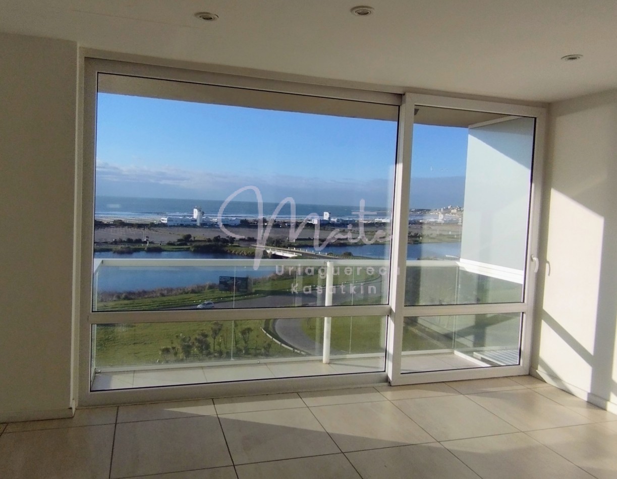 ALQUILER 24 MESES DEPARTAMENTO 4 AMBIENTES VISTA PLENA AL MAR PUNTA MOGOTES COCHERA