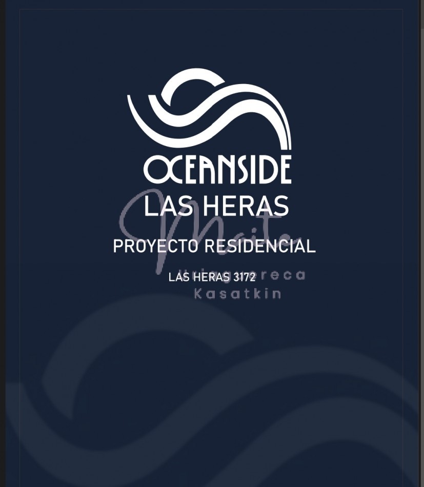 DEPARTAMENTO EN POZO 2 AMBIENTES OCEANSIDE IX LAS HERAS ZONA GUEMES AL FRENTE COCHERA JULIO 2028