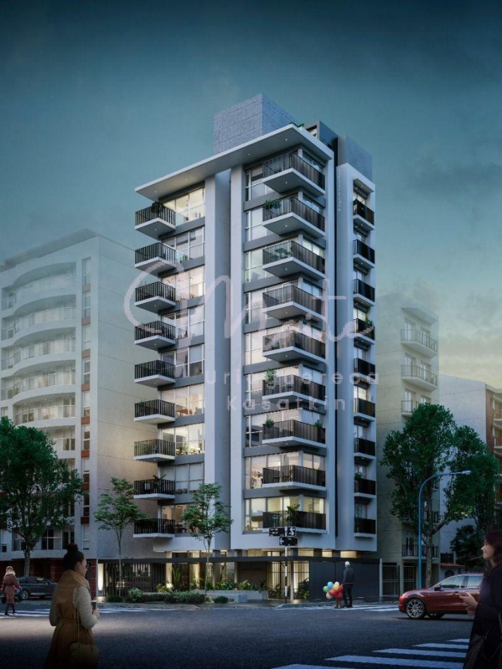 DEPARTAMENTO 2 AMBIENTES A ESTRENAR  AL FRENTE CON BALCON LA PERLA 