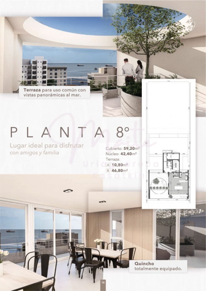 DEPARTAMENTO EN POZO  BONJO 11 2 AMB  CONTRAFRENTE COCHERA  PERLA NORTE MARZO 2027