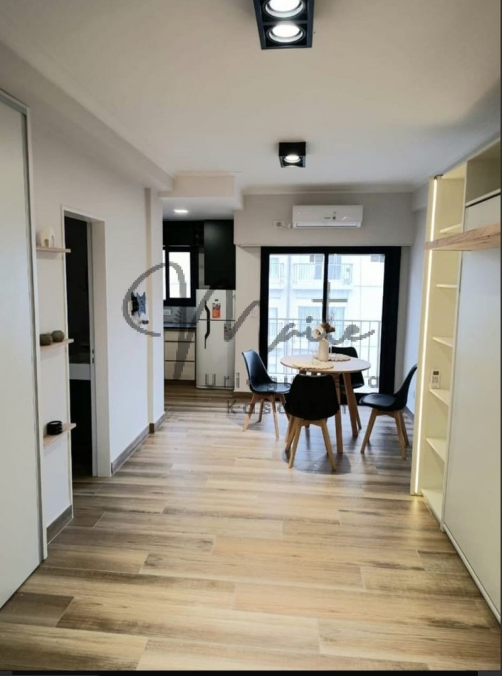 ALQUILER  24 MESES MONOAMBIENTE EXTERNO AMOBLADO Y EQUIPADO  PLAZA MITRE