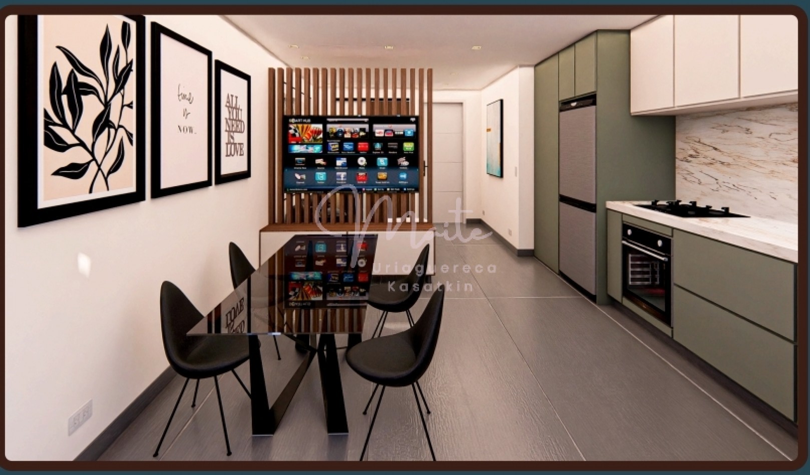 DEPARTAMENTO EN POZO 1 AMBIENTE ALMA 1 FRENTE CON BALCON PLAZA MITRE 2027DICIEMBRE