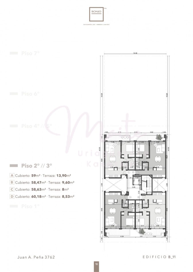 DEPARTAMENTO EN POZO  BONJO 11 2 AMB  CONTRAFRENTE COCHERA  PERLA NORTE MARZO 2027