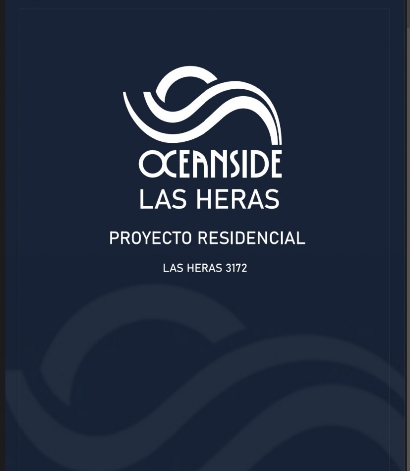 DEPARTAMENTO EN POZO 2 AMBIENTES OCEANSIDE IX LAS HERAS GUEMES AL FRENTE COCHERA JULIO 2028